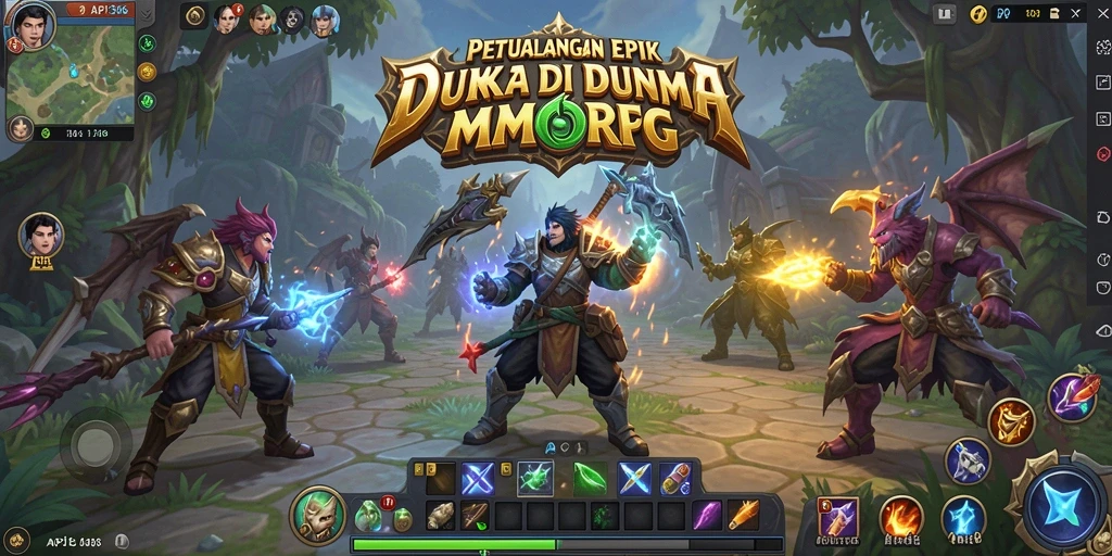 Gameplay <strong>API36</strong> yang menampilkan pertarungan epik dan petualangan seru.