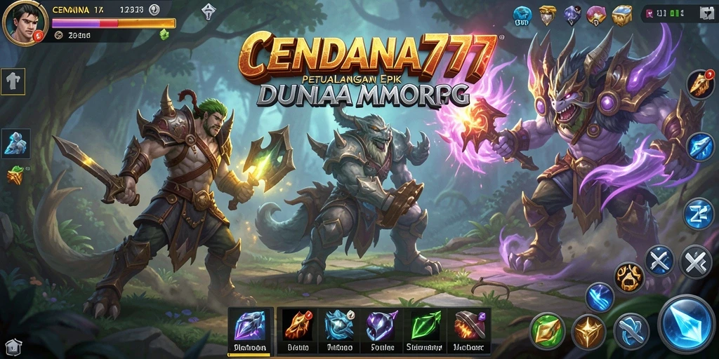 Gameplay CENDANA777 yang menakjubkan dalam dunia MMORPG.