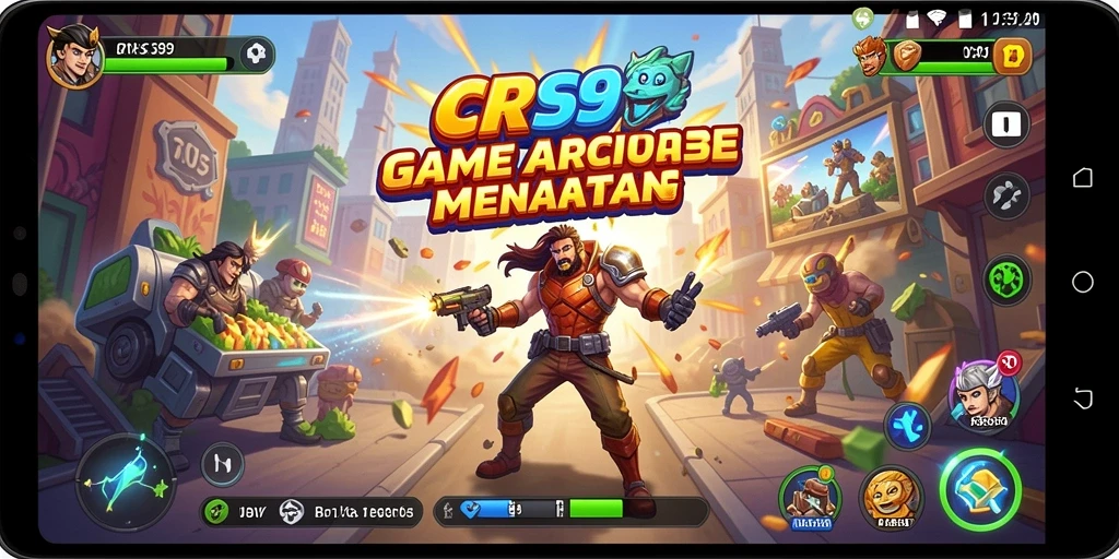 Tampilan gameplay yang menarik dan penuh tantangan di CRS99.