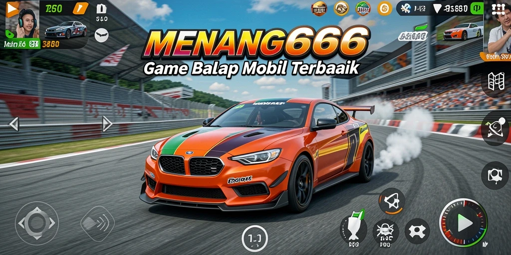 Tampilan gameplay seru di MENANG666 dengan balapan yang mendebarkan.