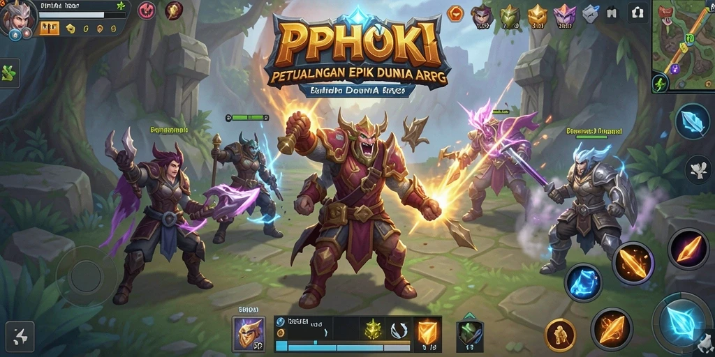 Tampilan aksi seru dan grafis indah dalam gameplay PPHOKI.