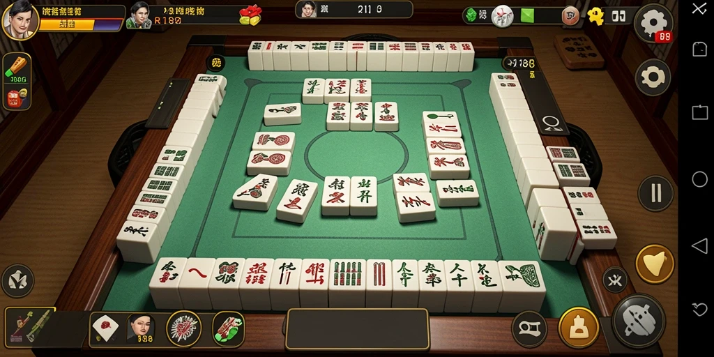 Tampilan gameplay Mahjong yang menarik dan seru di RI188.
