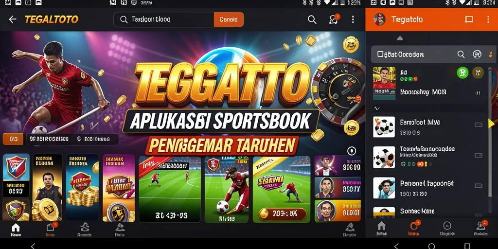 Tampilan menarik dari gameplay Sportsbook TEGALTOTO.