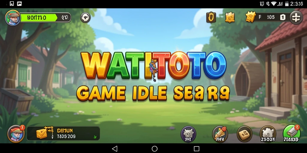 Tampilan gameplay WATITOTO yang menarik dan interaktif.